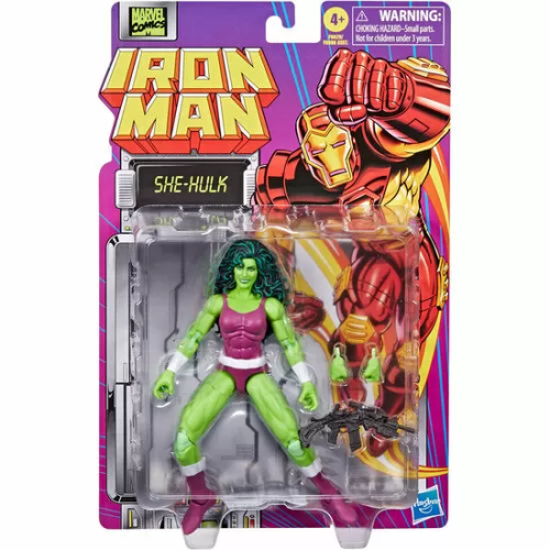 FIGURA SHE-HULK IRON MAN MARVEL 15CM