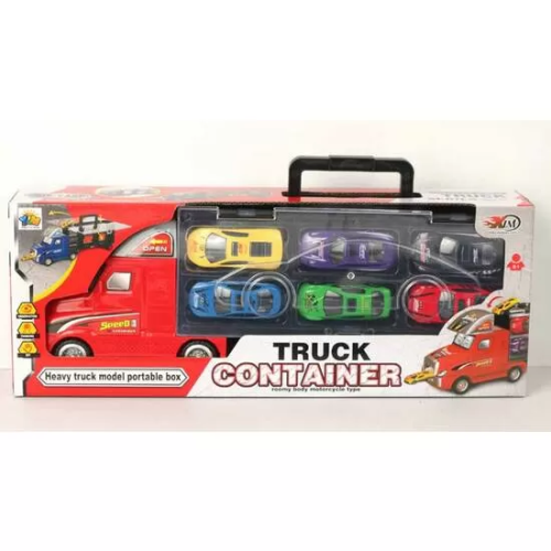 CAMION PORTA 6 VEHICULOS METAL