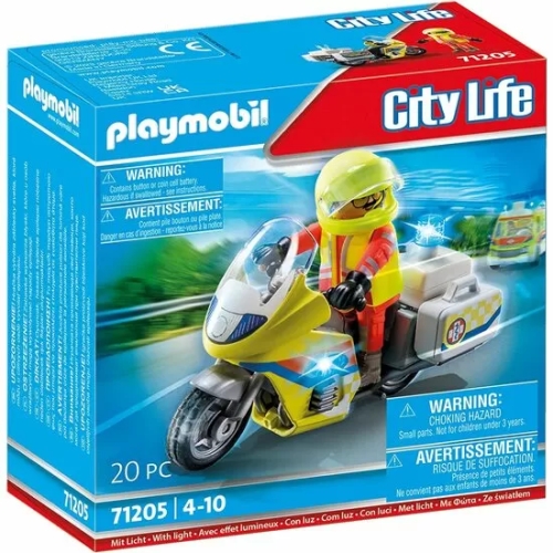 MOTO EMERGENCIAS PLAYMOBIL