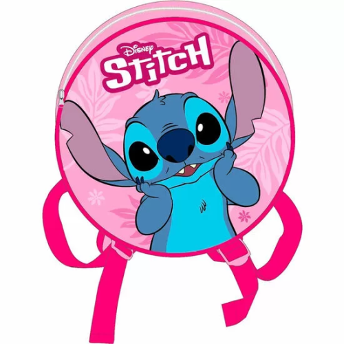 MOCHILA REDONDA STITCH DISNEY 27CM