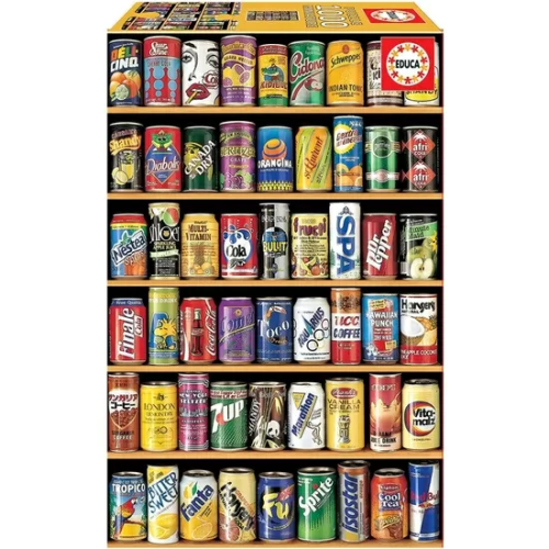 PUZZLE EDUCA 1000 PZAS MINIATURE LATAS