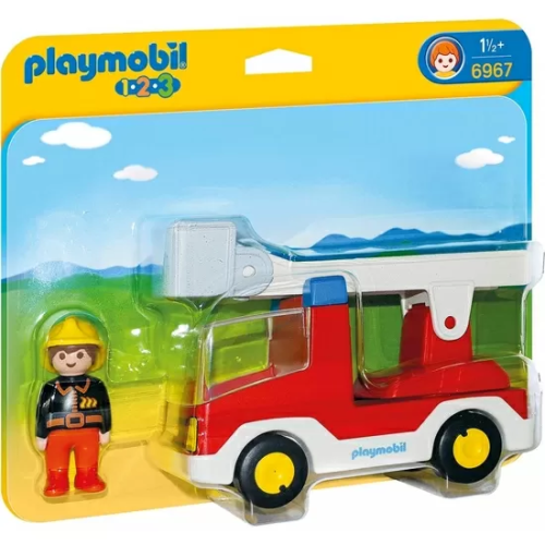 PLAYMOBIL 1.2.3 CAMIÓN BOMBEROS