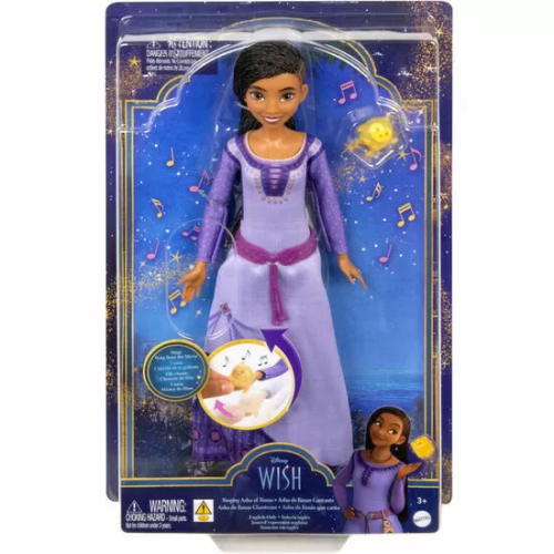 MUÑECA MUSICAL ASHA WISH DISNEY ESPAÑOL