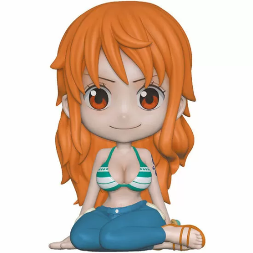 FIGURA HUCHA NAMI ONE PIECE 18CM