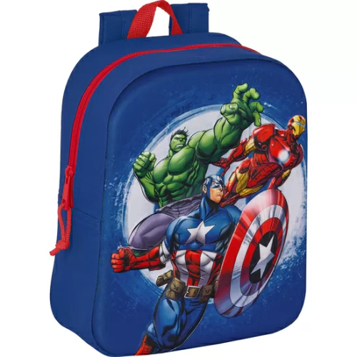 MOCHILA GUARDERIA 3D AVENGERS