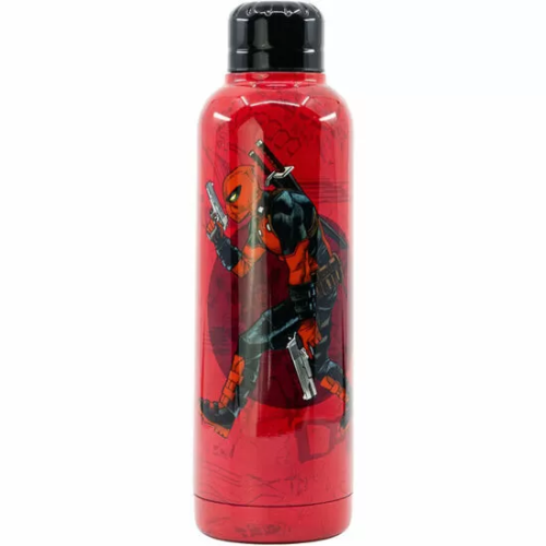 BOTELLA TERMO ACERO INOXIDABLE DEADPOOL MARVEL 515ML