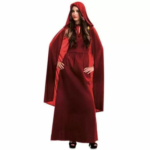 DISFRAZ HECHICERA ROJA TALLA M-L