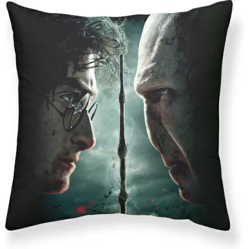 FUNDA DE COJÍN HARRY VS VOLDEMORT A 50X50 HARRY POTTER