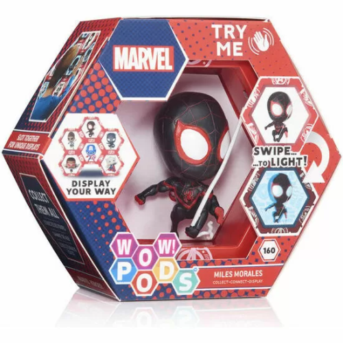 FIGURA LED WOW! POD MILES MORALES MARVEL