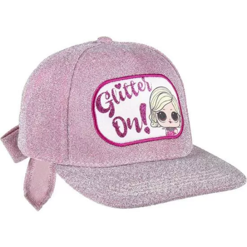 GORRA PREMIUM BRILLANTE LOL - ROSA - 53CM