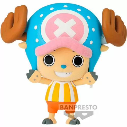 FIGURA TONY CHOPPER ONE PIECE FLUFFY PUFFY 6CM