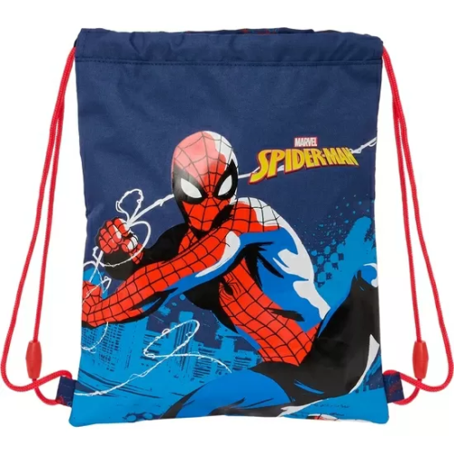 SACO PLANO JUNIOR SPIDER-MAN 