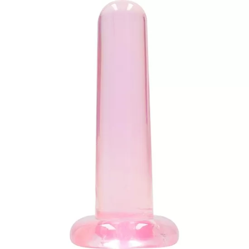 REALROCK - NON REALISTIC DILDO WITH SUCTION CUP - 5,3/ 13,5 CM - ROSA