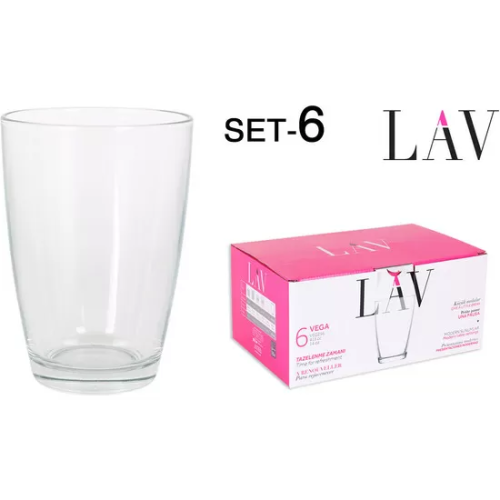 SET 6 VASOS 415CC VEGA