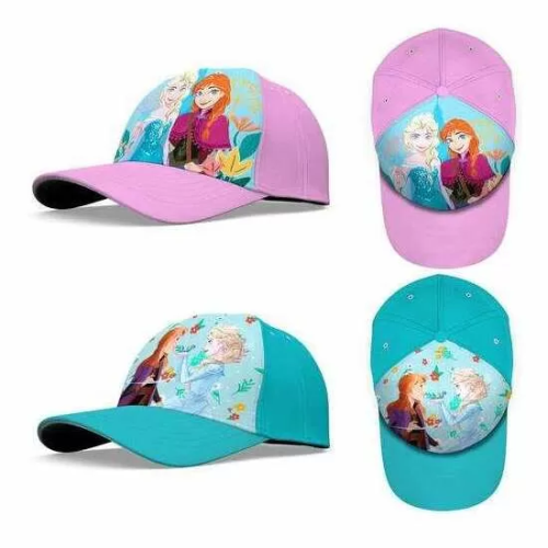 GORRAS DE POLYESTER FOZEN TALLA 52/54CM - MODELOS SURTIDOS