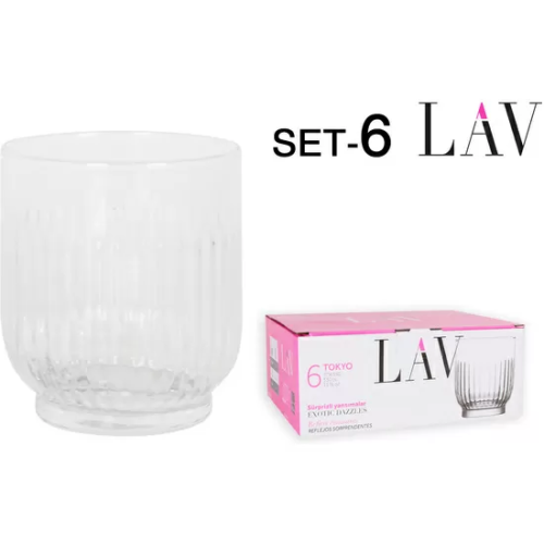 SET 6 VASOS 330CC TOKYO