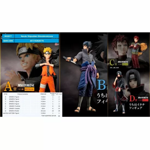 PACK ICHIBAN KUJI SHINOBI NO KIZUNA NARUTO SHIPPUDEN