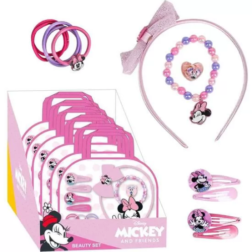 SET DE BELLEZA ACCESORIOS DISPLAY MINNIE