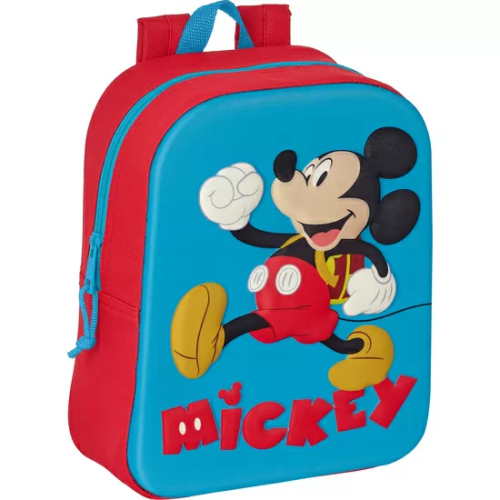 MOCHILA GUARDERIA 3D MICKEY MOUSE