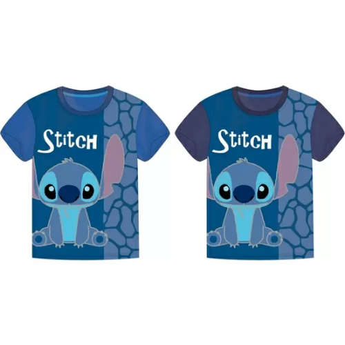 CAMISETAS SURT. 2 DISEÑOS 3-8 AÑOS STITCH