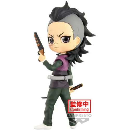 FIGURA GENYA SHINAZUGAWA DEMON SLAYER KIMETSU NO YAIBA Q POSKET 14CM