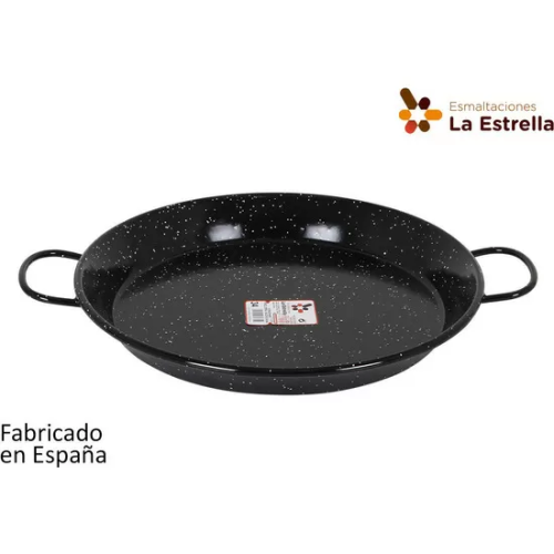 PAELLERA VALENCIANA 34CM JASPEADA