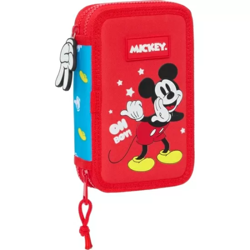 PLUMIER DOBLE PQÑO 28 PCS MICKEY MOUSE 