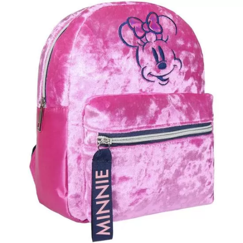 MOCHILA CASUAL MODA PELO MINNIE - ROSA