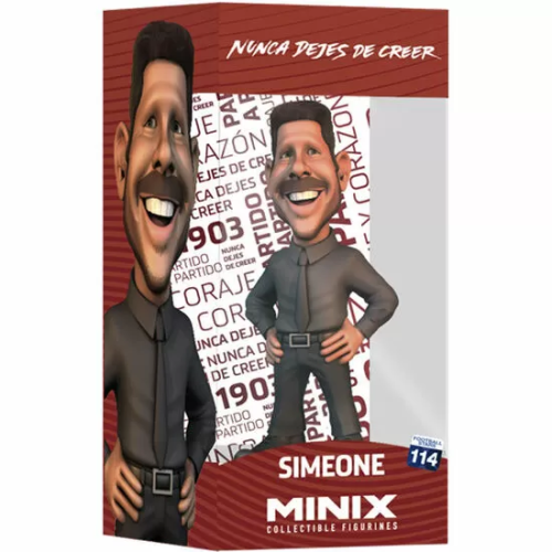 FIGURA MINIX CHOLO SIMEONE ATLETICO DE MADRID 12CM