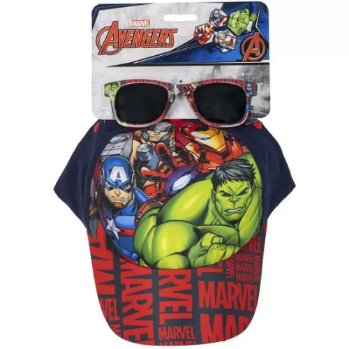 GORRA SET GAFAS DE SOL AVENGERS