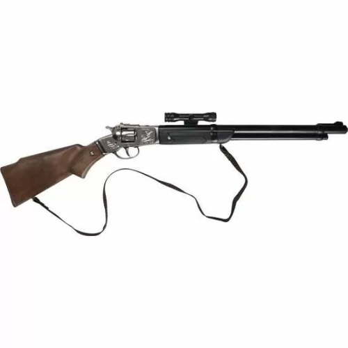 RIFLE CON MIRILLA 8 TIROS 70X13X3 CM