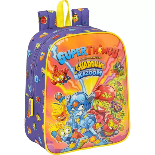 MOCHILA GUARDERIA ADAPT.CARRO SUPERTHINGS GUARDIANS OF KAZOOM