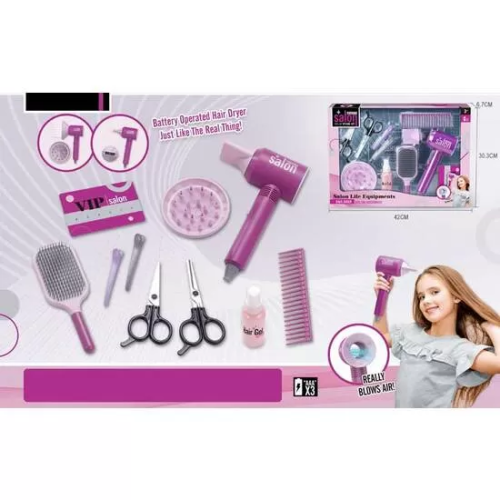 SET BELLEZA C/SECADOR 10 PZAS