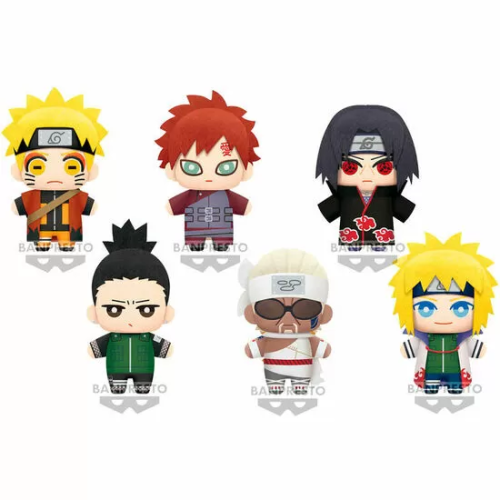 EXPOSITOR 18 PELUCHES TOMONUI SERIES 2 NARUTO SHIPPUDEN 15CM SURTIDO