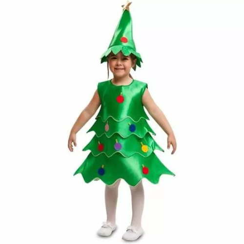 DISFRAZ ÁRBOL DE NAVIDAD TALLA 7-9 Y