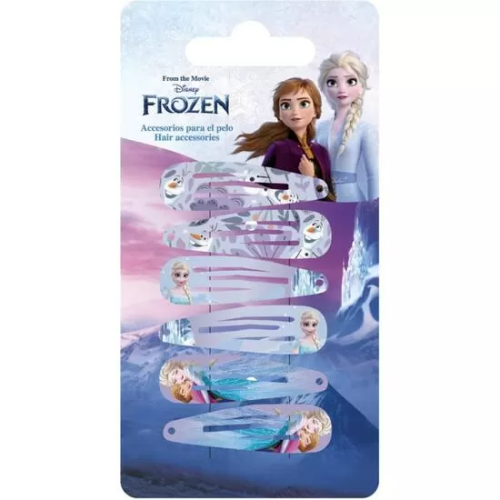 ACCESORIOS PELO CLIPS 6 PIEZAS FROZEN