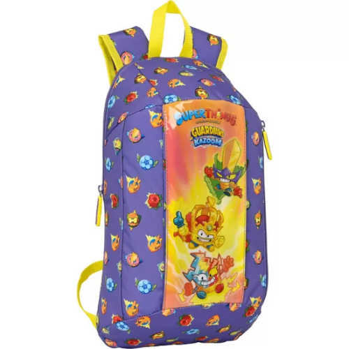 MINI MOCHILA CREMALLERA VERTICAL SUPERTHINGS GUARDIANS OF KAZOOM