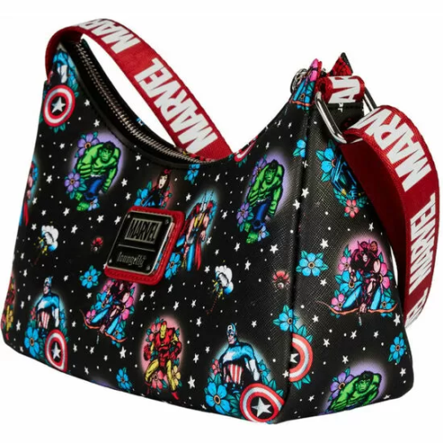 BOLSO BANDOLERA VENGADORES AVENGERS MARVEL LOUNGEFLY