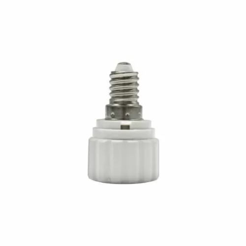 ADAPTADOR CASQUILLO E14 A GU10 CERÁMICO 7HSEVENON ELEC BL.1