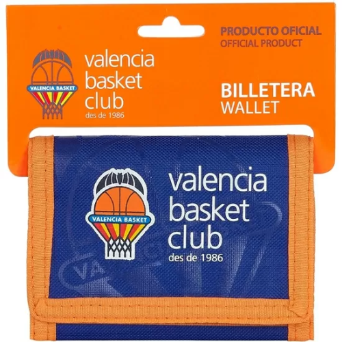 BILLETERA CON CABECERA VALENCIA BASKET