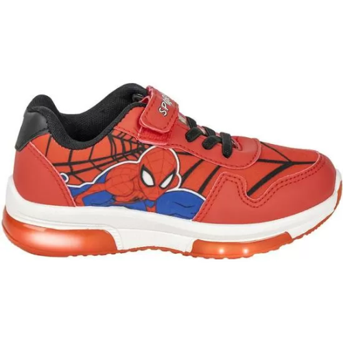 DEPORTIVA SUELA PVC CON LUCES SPIDERMAN