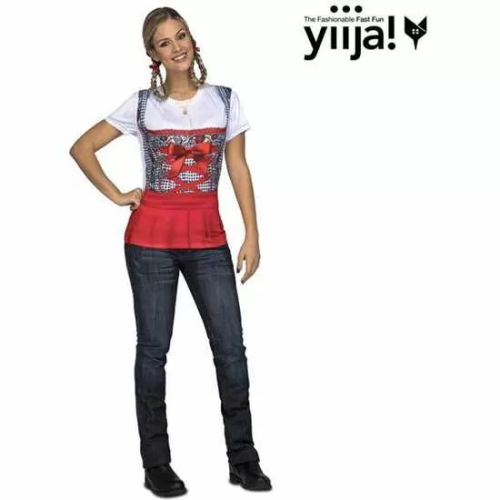 DISFRAZ RED OKTOBERFEST LADY L (CAMISETA)