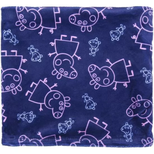 BRAGA CUELLO VELVET PEPPA PIG BLUE