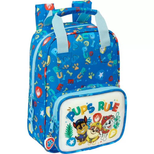 MOCHILA INFANTIL CON ASAS ADAPT. A CARRO PAW PATROL 