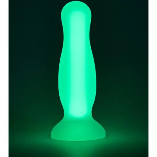 RADIANT SOFT - PLUG BRILLANTE DE SILICONA VERDE