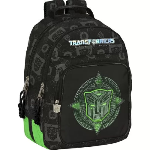 MOCHILA DOBLE ADAPT.CARRO TRANSFORMERS