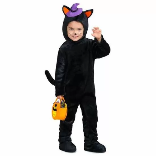 DISFRAZ GATITO CON CALABAZA TALLA 3-4 AÑOS