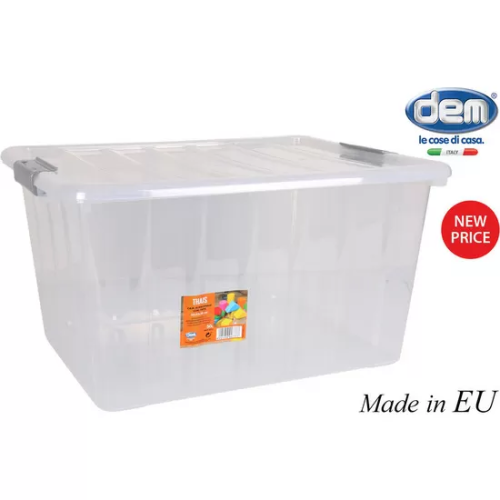 CAJA ALMACENAJE C/TAPA 50L THAIS