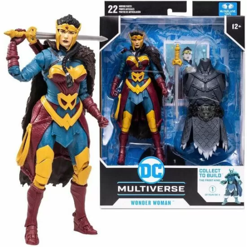 FIGURA WONDER WOMAN ENDLESS WINTER MULTIVERSE DC COMICS 18CM