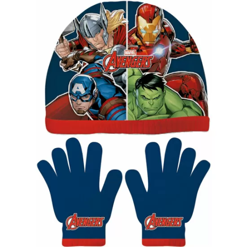 SET GORRO/GUANTES INFANTIL 51/54 AVENGERS 